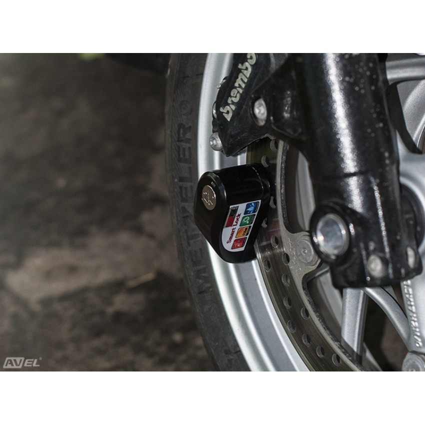 замок на тормозной диск AVIS AV9000ML Smart Lock Замок на тормозной диск для мотоцикла