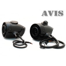 AVIS AVS445MP Аудиосистема для мотоцикла (чёрная)
