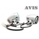 AVIS AVS445MP Аудиосистема для мотоцикла скутера квадроцикла снегода  цвет хром