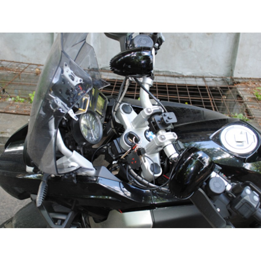AVIS AVS445MP Аудиосистема для мотоцикла скутера квадроцикла снегода  сцет чёрная