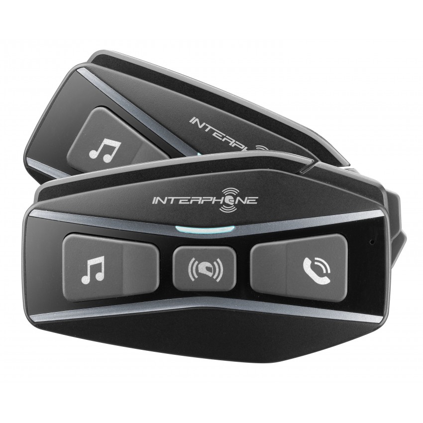 INTERPHONE U-COM16 DOUBLE PACKAGE Мотогарнитура на шлем Bluetooth® 5.0 MESH 2.0