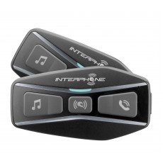 INTERPHONE U-COM 4 DOUBLE PACKAGE Мотогарнитура на шлем Bluetooth® 5.0 (комплект 2 шт.)