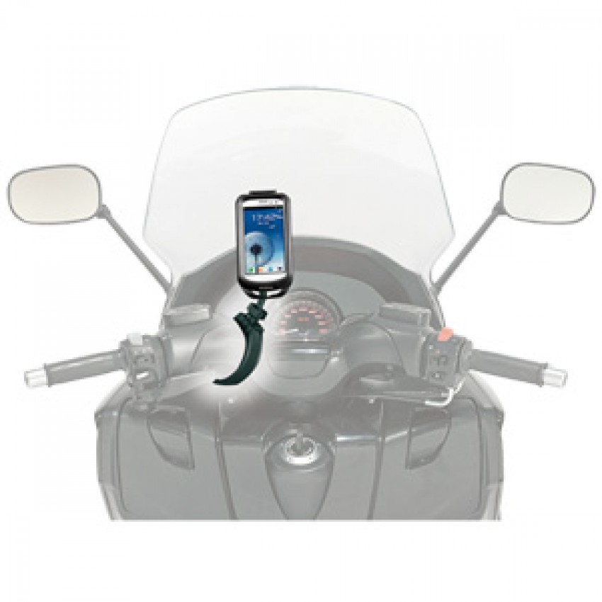 Держатель для GALAXY S4, водонепроницаемый гермобокс, крепление на нетрубчатый руль мотоцикла, скутера  SSCGALAXYS4R