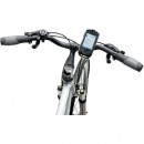 Держатель для iPhone 5 на трубчатый руль мотоцикла,  велосипеда SMIPHONE5 Silver