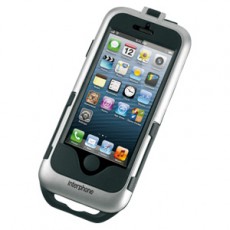 Interphone SMIPHONE5 Silver Держатель для iPhone 5 на трубчатый руль мотоцикла, велосипеда