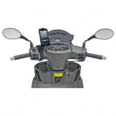 Interphone SSCGALAXYS4R Держатель для GALAXY S4 Крепление на нетрубчатый руль мотоцикла, скутера