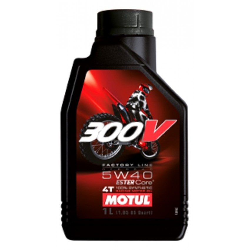 MOTUL 300V 4T OFF ROAD 5W-40 Синтетическое моторное масло для мотоциклов
