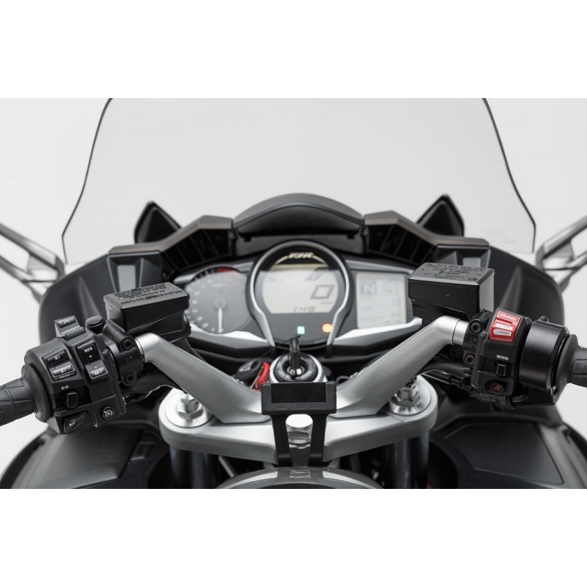 SW-Motech GPS mount  Крепление навигатора на руль для Yamaha FJR 1300 (04-)