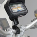 SW-MOTECH Universal GPS Mount Kit Navi Case Pro M  Универсальный чехол для смартфонов, навигаторов в комплекте с креплением на руль, зеркало