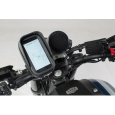 SW-Motech Universal GPS Mount Kit Navi Case Pro S Универсальный чехол для смартфонов с креплением на руль и болт зеркала арт. GPS.00.308.30400/B