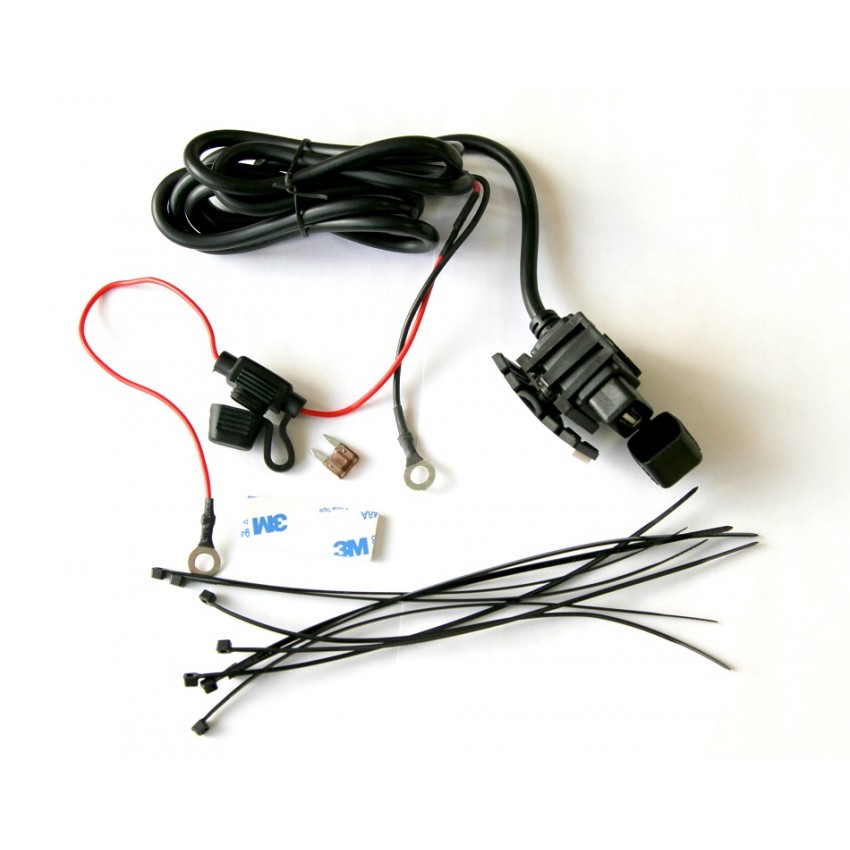 USB розетка для мотоцикла  1000 мА водонепроницаемая  Usb Socket 1000mA