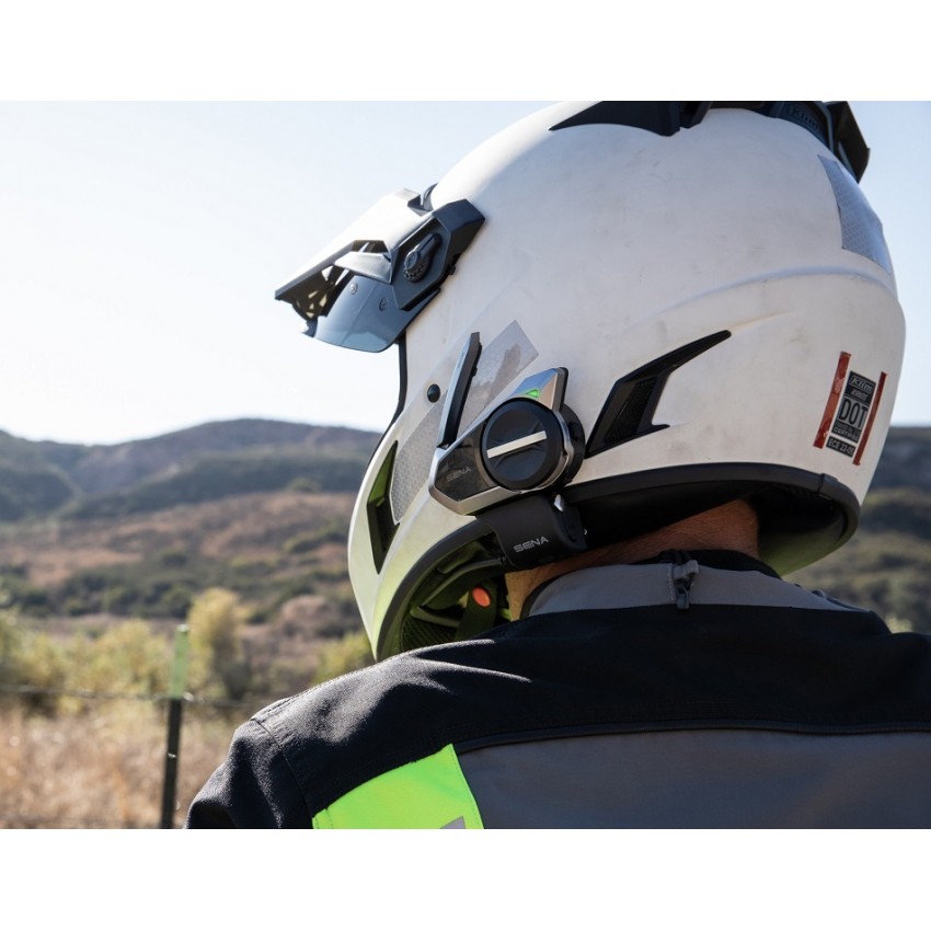 SENA 50S DUAL Комплект стерео мотогарнитур на шлем Bluetooth 5.0 для установки на шлем