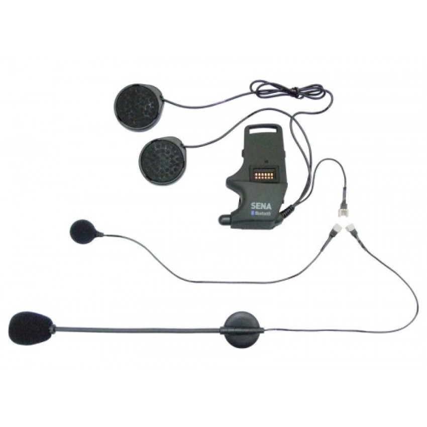 Sena SMH10 Helmet Clamp Kit Attachable Boom Microphone & Wired Microphone- Комплект для крепления мотогарнитуры к шлему