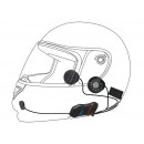 Sena SMH10RD Мотогарнитура Bluetooth интерком 2 километра для всех типов мото шлемов