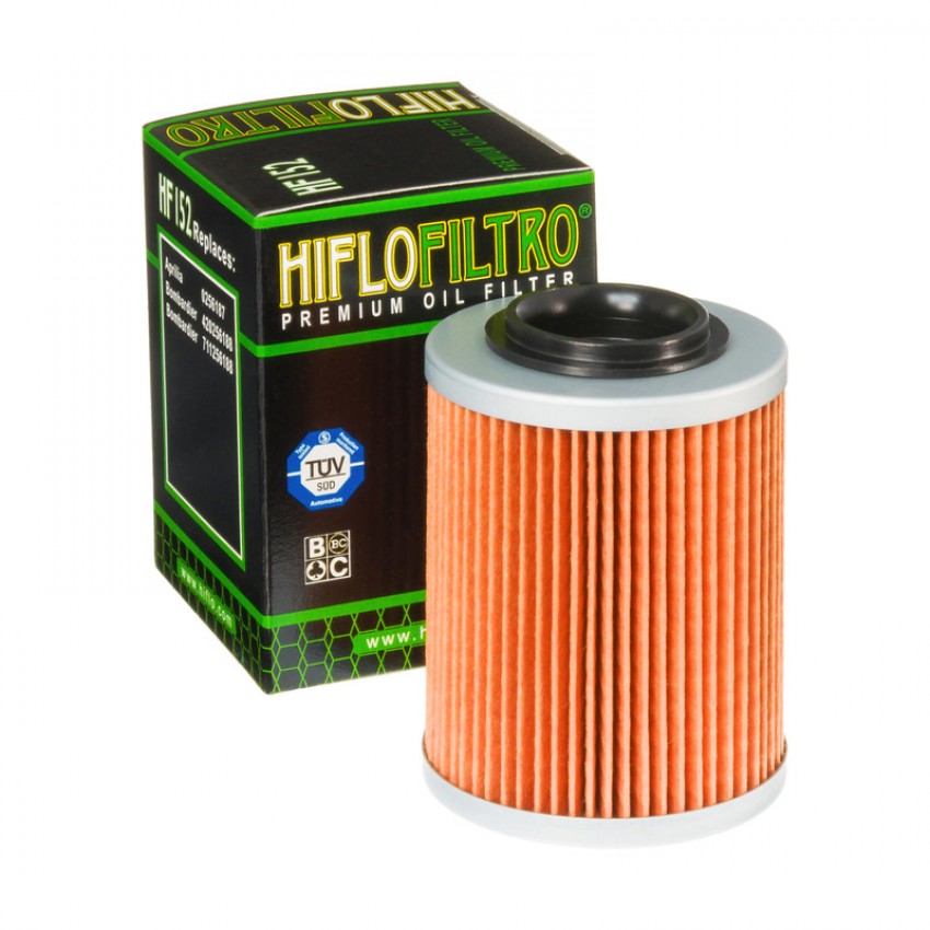 HI FLO HF152 Масляный фильтр (APRILIA Caponord / BOMBARDIER Outlander / CAN-AM Renegade, Defender, Traxter / HISUN)