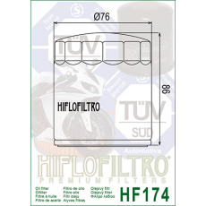 HI FLO HF174C Масляный фильтр, хром (HARLEY DAVIDSON V-ROD, NIGHT ROD, STREET ROD)