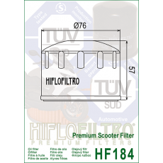 HI FLO HF184 Масляный фильтр (ADIVA, APRILIA, GILERA, PEUGEOT, PIAGGIO )