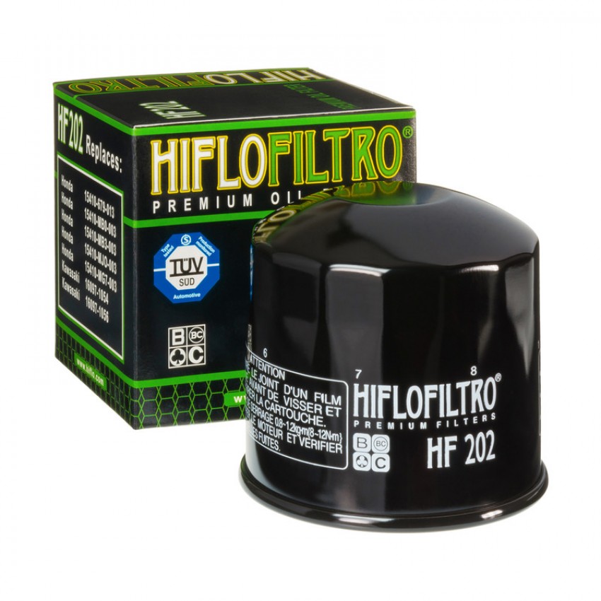HI FLO HF202 Масляный фильтр на мотоциклы HONDA, KAWASAKI